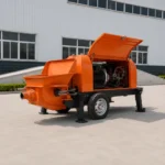 Trailer Concrete Delivery Pump