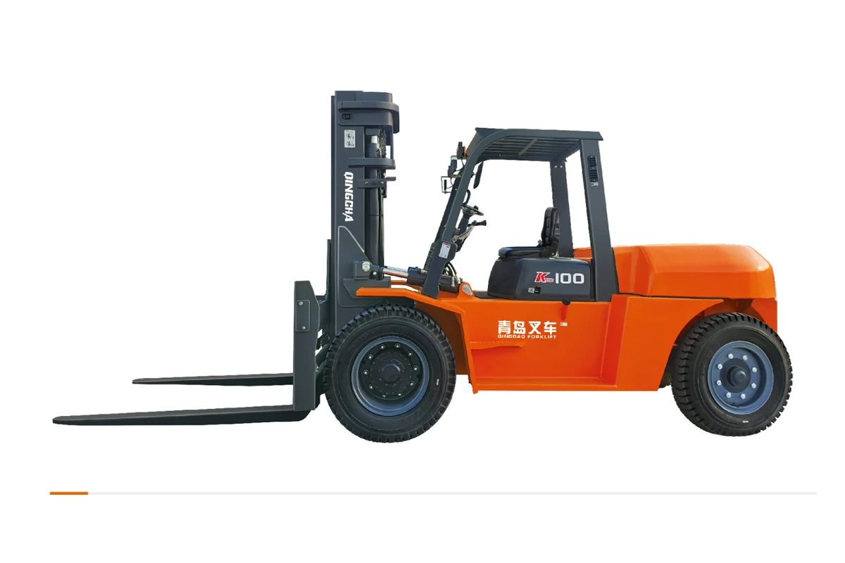 K Series 8 to 10 ton heavy duty diesel forklift with reinforced mast